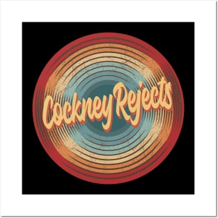 Cockney Rejects Vintage Circle Posters and Art